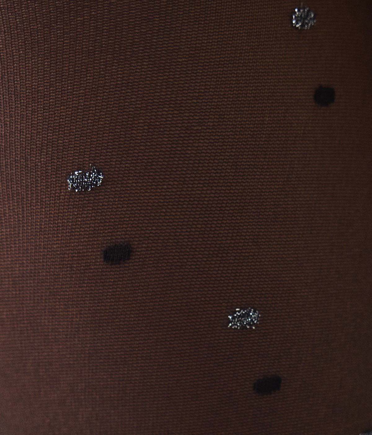 Dres Black Shiny Dotted