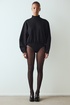 Dres Black Shiny Dotted