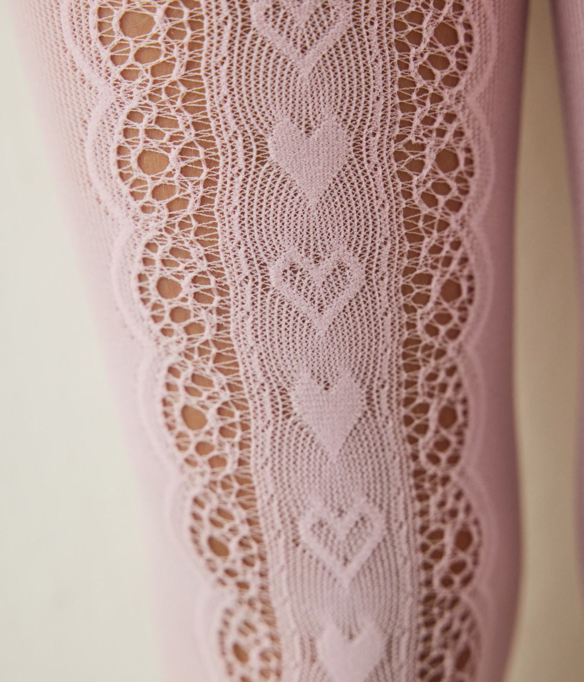 Dres Fete Ribbon Patterned Bow Fishnet